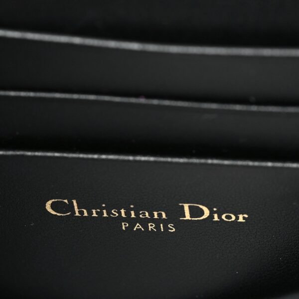 Patent Cannage Mini My Dior Bag Black