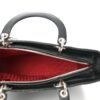 Lambskin Cannage Large Lady Dior Black