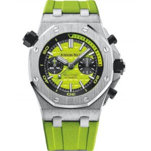 3CF3C470-229B-9CBE-7173-EDC377D65056.jpg Audemars Piguet Royal Oak Offshore Diver Chronograph Green 26703ST.OO.A038CA.01