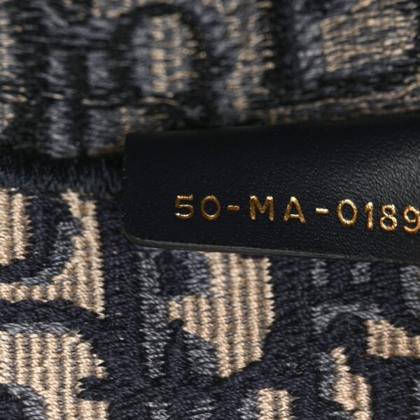 Oblique Medium Book Tote Blue Multicolor