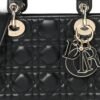 Lambskin Cannage Small My ABCDior Lady Dior Black