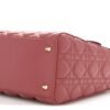 3f1729921e2e764054f16a887001f757.jpg Lambskin Cannage Medium Lady Dior Pink Honey