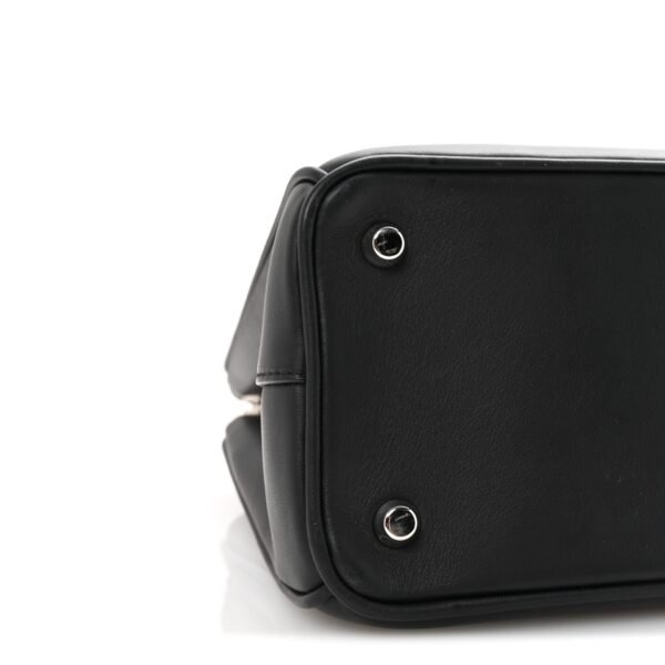 Smooth Calfskin Tri-Color Diorissimo Pocket Tote Black Blue Red