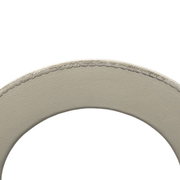 Calfskin Cannage Studded Small Supple Lady Dior White