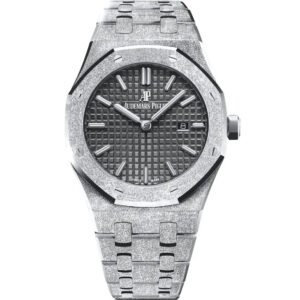 4E5DAE90-7A5C-751D-B736-5B8DF586933D.jpg Audemars Piguet Royal Oak Frosted Gold Quartz Black 67653BC.GG.1263BC.02