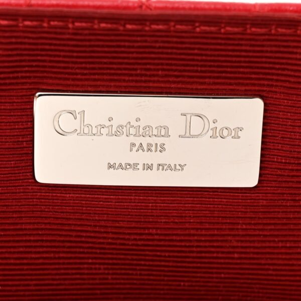 Lambskin Cannage Large Stardust Backpack Red