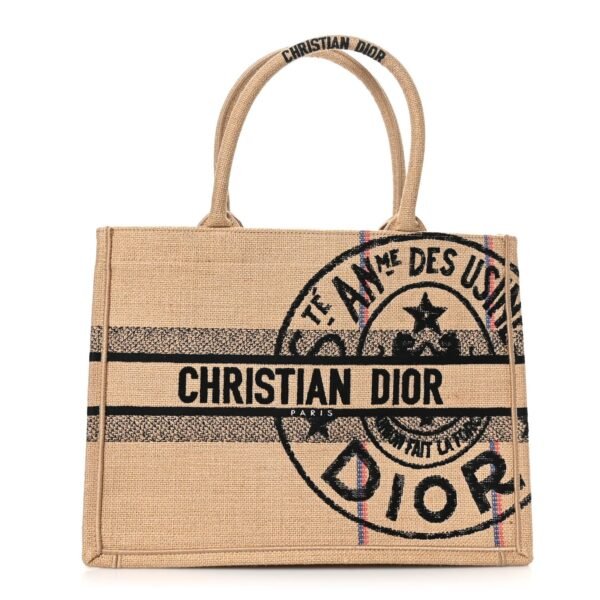 4ba7ac24d75e286d52208c0e1ca27568.jpg Canvas Jute Embroidered Medium Book Tote Black Beige