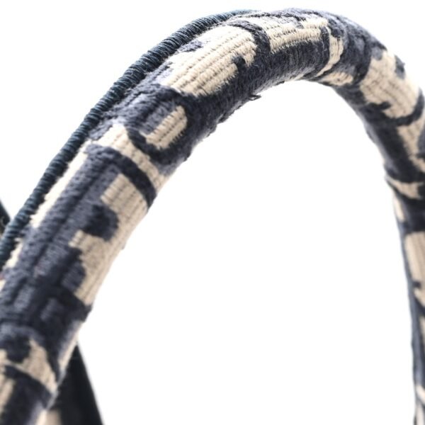 Oblique Large Book Tote Blue Multicolor