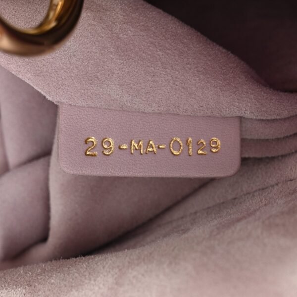 Satin Swarovski Crystal Cannage My ABC Lady Dior Pink