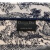 Canvas Embroidered Medium Dioriviera Toile De Jouy Book Tote Blue
