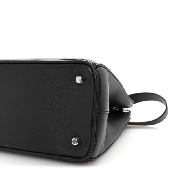 Smooth Calfskin Tri-Color Diorissimo Pocket Tote Black Blue Red