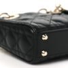 60a88247c3151abeb4455d67aa63bfc1.jpg Lambskin Cannage Micro Lady Dior Black