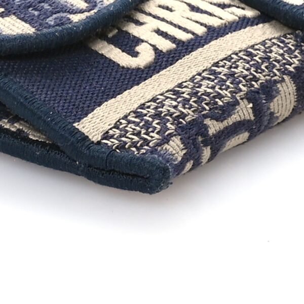 Oblique Slim Saddle Pouch Blue