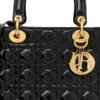 6ed30c6c8ed072afa34500084815328d.jpg Patent Cannage Medium Lady Dior Black