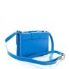 Smooth Calfskin Micro 30 Montaigne Flap Bag Blue