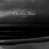 Patent Cannage Lady Dior Chain Wallet Black