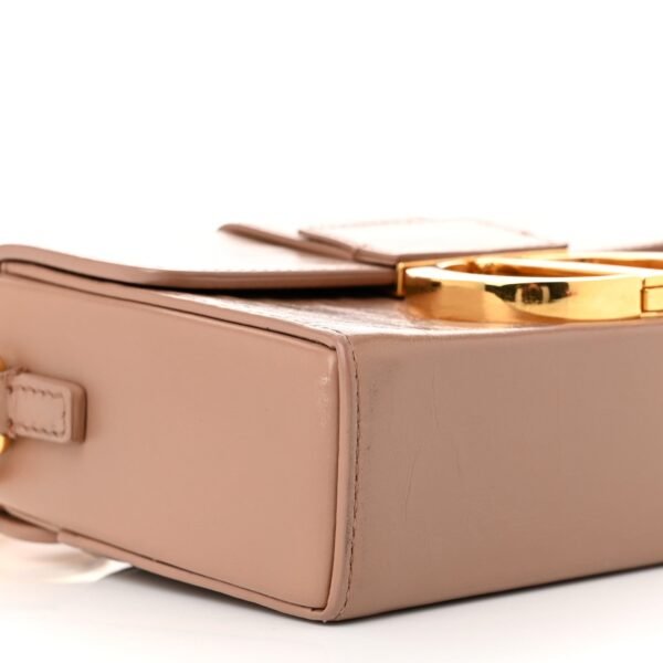 74ff7356a503fb6e4fb8d10a264c7144.jpg Smooth Calfskin Micro 30 Montaigne Flap Bag Pale Pink