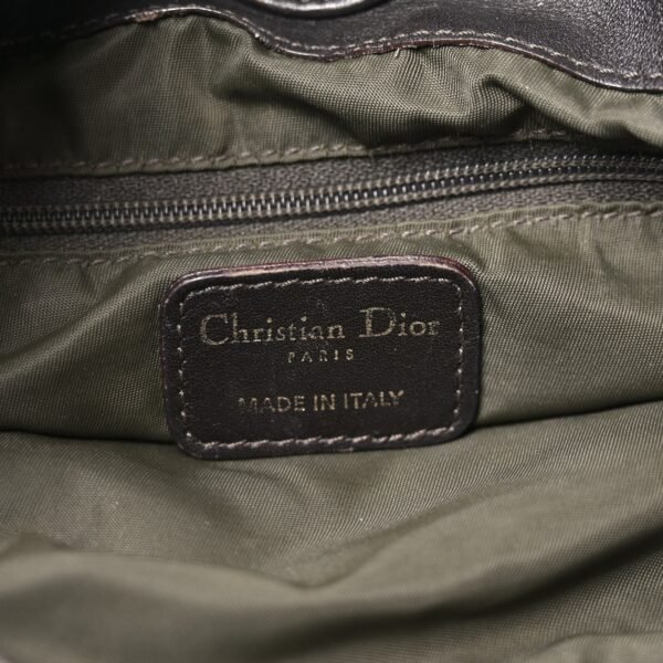 Nylon Cannage Medium Lovely Tote Brown