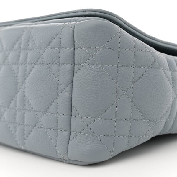 77f44effb7b45487865a522b3dbba072.jpg Supple Calfskin Cannage Medium Caro Bag Ethereal Grey