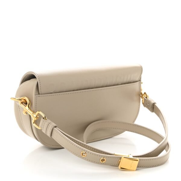 Box Calfskin East West Bobby Bag Beige
