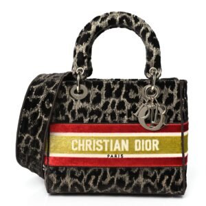 7d335b156564b6152b7a36373c9f14c6.jpg Velvet Mizza Embroidered Medium Lady D-Lite Beige Multicolor