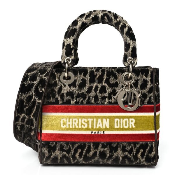 7d335b156564b6152b7a36373c9f14c6.jpg Velvet Mizza Embroidered Medium Lady D-Lite Beige Multicolor