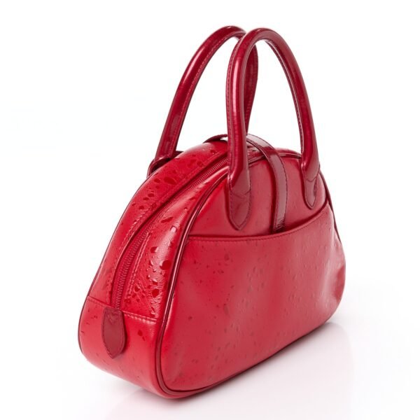 7df2f0054b13cfcaf362d227630bb497.jpg Calfskin Raindrop Saddle Bowler Red