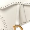 8392fef1654b2d0652938cd45bed5a05.jpg Calfskin Braided Saddle Bag White