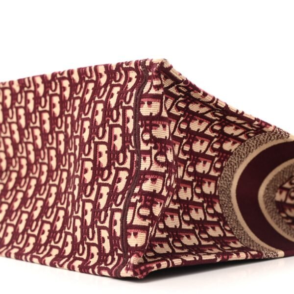 8893c424d02d8a5648d32d246d72c952.jpg Oblique Large Book Tote Burgundy Multicolor