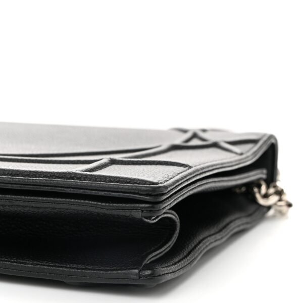 8a82da9e413f519692eb38e7a6d41afc.jpg Grained Calfskin Large Diorama Flap Bag Black