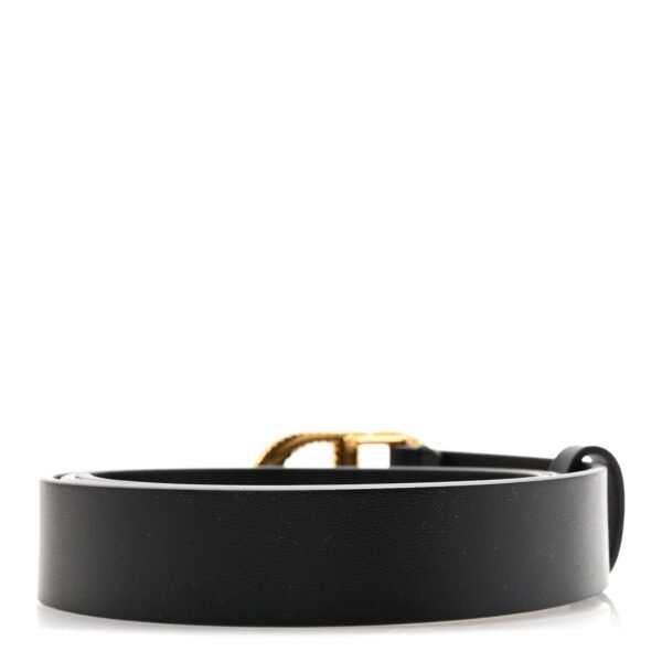 Calfskin Crystal 30 Montaigne Belt 85 34 Black