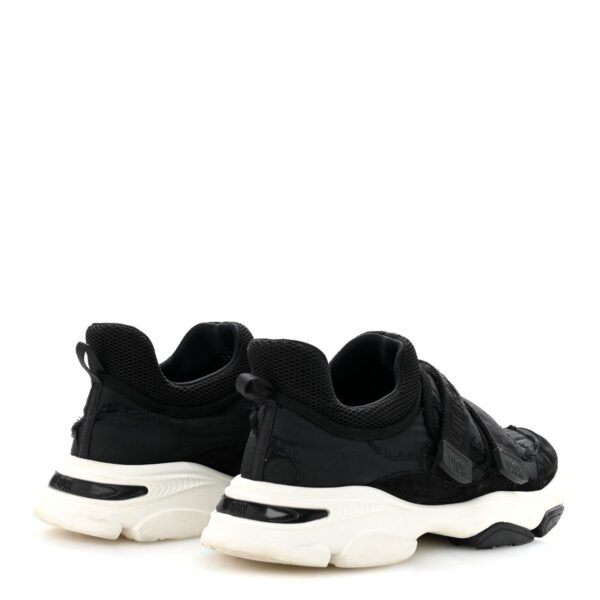 Technical Fabric Nylon Camouflage Womens D-Wander Sneakers 41 Black