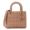 8f5848a8d954ba9e5e7cbc43fbd72bf1.jpg Ultra Matte Calfskin Cannage Medium Lady Dior Beige