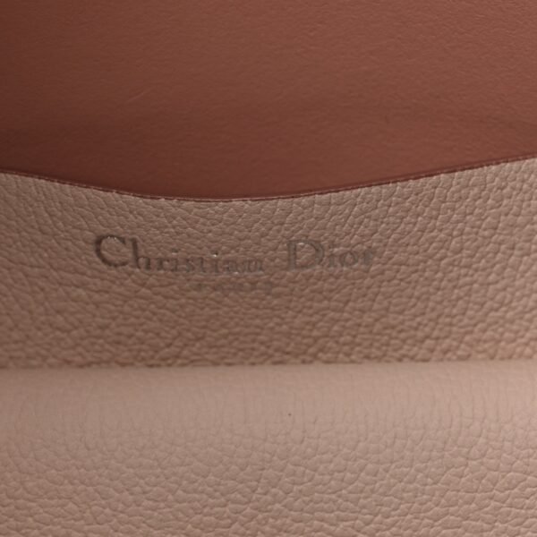 Supple Grained Calfskin Large Open Bar Tote Rose Poudre