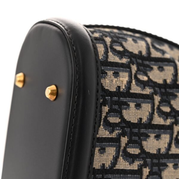 Oblique Calfskin Medium C'est Dior Bucket Bag Blue