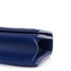 Grained Calfskin Medium Diorama Flap Bag Blue