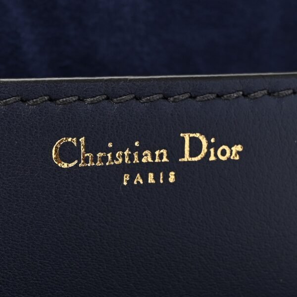 981d4f72d18c9d03ae32eedd63197a13.jpg Calfskin Mini J'Adior Chain Flap Bag Navy Blue