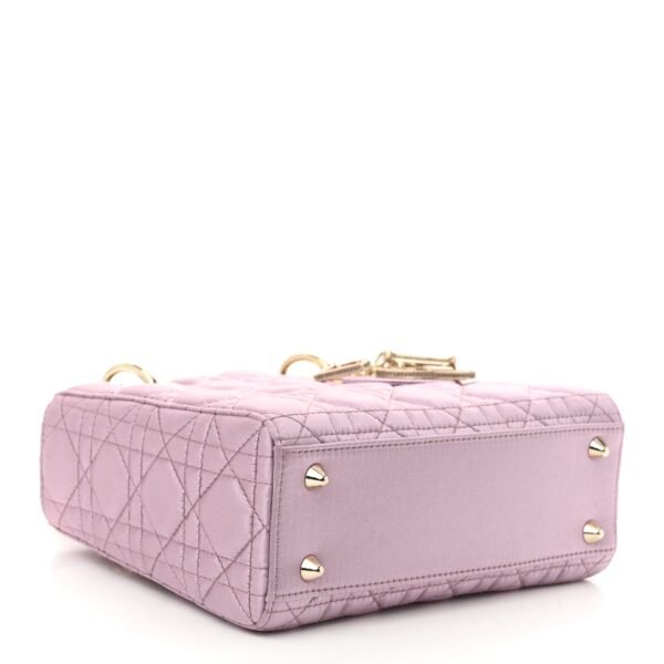 Satin Swarovski Crystal Cannage My ABC Lady Dior Pink