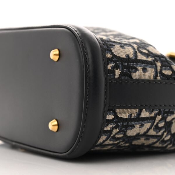 Oblique Calfskin Medium C'est Dior Bucket Bag Blue