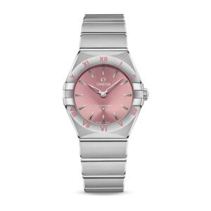 C00138556_7456978.jpg Omega Constellation Quartz Watch, 28mm Pink Dial, 131.10.28.60.11.001