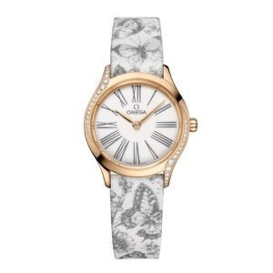 C00138672_7426958.jpg Omega De Ville Mini Trésor Quartz Watch, 26mm White Dial, 428.57.26.60.04.002