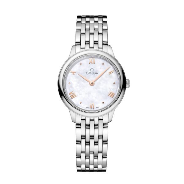 Omega De Ville Prestige Watch, 27.5mm Mother Of Pearl Dial, 434.10.28.60.05.001