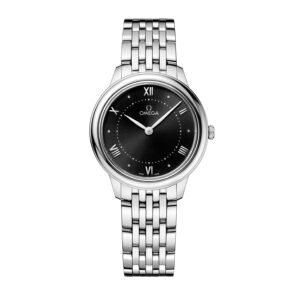 C00138680_7436967.jpg Omega De Ville Prestige Watch, 30mm Black Dial, 434.10.30.60.01.001