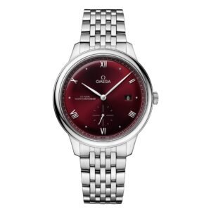 C00138685_7436972.jpg Omega De Ville Prestige Watch, 41mm Red Dial, 434.10.41.20.11.001