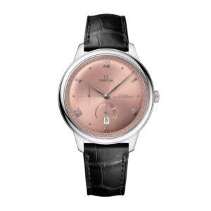 C00156459_71446870.jpg Omega De Ville Prestige Power Reserve Watch, 41mm Salmon Dial, 434.13.41.21.10.001