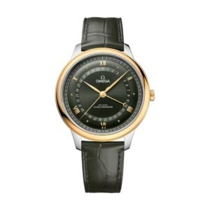 C00167778_103156522.jpg Omega De Ville Prestige Watch, 42mm Green Dial, 434.23.42.22.10.001