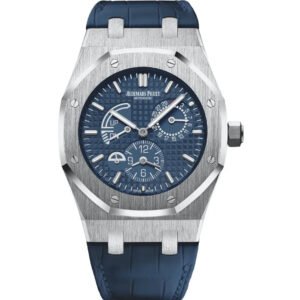 FB5D5FDC-ABFF-3858-2058-00F2266A62FA.jpg Audemars Piguet Royal Oak Dual Time Blue 26124ST.OO.D018CR.01