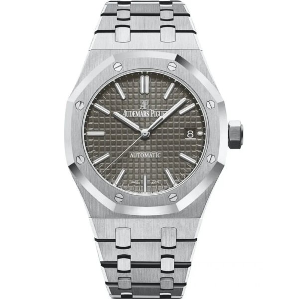 FC00307E-B9EF-2143-864F-8A21B855B234.jpg Audemars Piguet Royal Oak Selfwinding Gray 15450ST.OO.1256ST.02