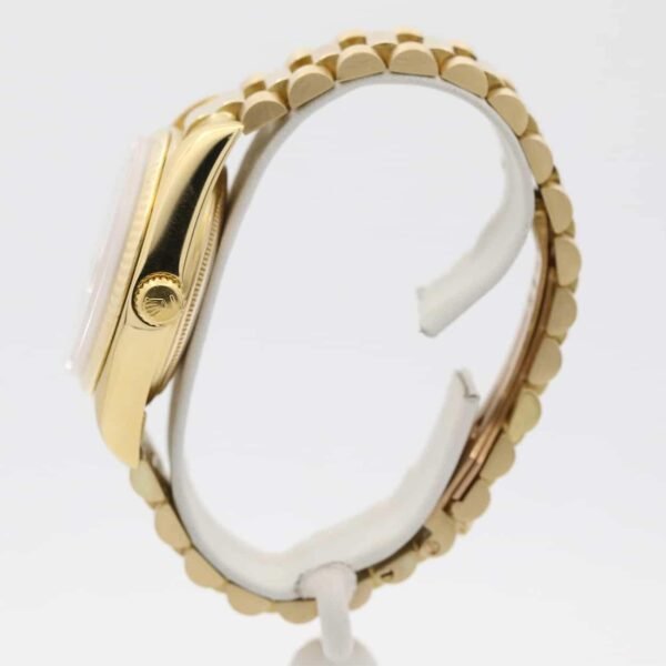 Mens Rolex Day-Date 36mm 18k Yellow Gold w/ Champagne Index Dial 18038