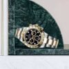Rolex Cosmograph Daytona 40mm – Ref: 116503-0011 – Black Diamond Dial & Gold Bezel, Two Tone Stainless Steel & 18K Yellow Gold Oyster Bracelet Men’s Watch
